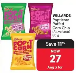 Makro WILLARDS Popticorn Puffed Corn Chip offer