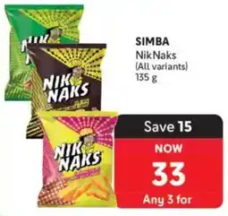Makro SIMBA NikNaks offer