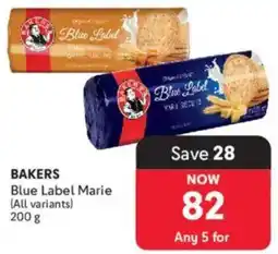Makro BAKERS Blue Label Marie offer