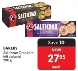 Makro Bakers Salticrax Crackers offer