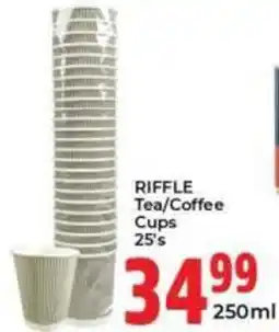 Elite Power Trade Cash & Carry Riffle Tea/Coffee Cups offer