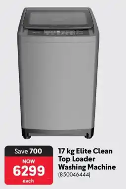 Makro 17 kg Elite Clean Top Loader Washing Machine offer