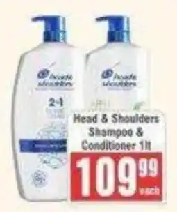 Frontline Head & Shoulders Shampoo & Conditioner offer