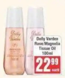 Dolly Varden Tissue Oil