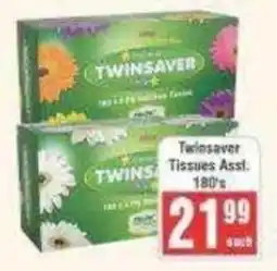 Frontline Twinsaver Tissues Assorted offer