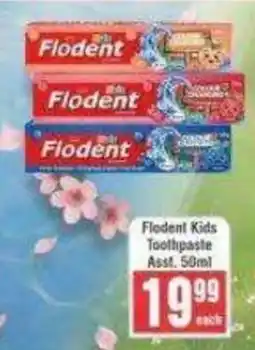Frontline Flodent Kids Toothpaste offer