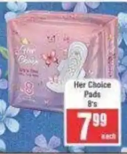 Frontline Her Choice Pads offer