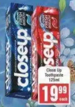 Frontline Close Up Toothpaste offer