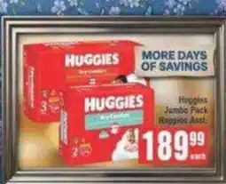 Frontline Huggies Dry Comfort offer