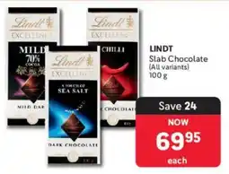 Makro Lindt Slab Chocolate offer