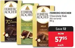 Makro FERRERO ROCHER Chocolate Slab offer