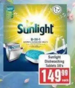 Frontline Sunlight Dishwashing Tablets offer