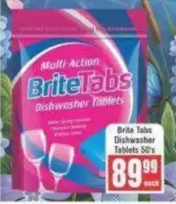 Frontline Brite Tabs Dishwasher Tablets offer