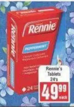 Frontline Rennie's Tablets offer