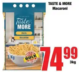 Boxer Taste & More Macaroni offer