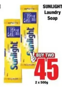 Boxer Sunlight Laundry Soap offer