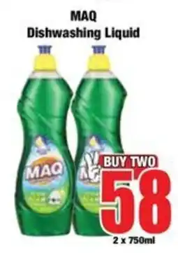 Boxer MAQ Dishwashing Liquid offer