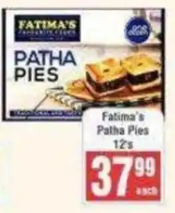 Frontline Fatima's Patha Pies offer