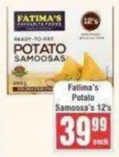 Frontline Fatima's Potato Samoosas 12's offer