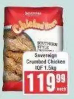Frontline Sovereign Crumbed Chicken offer