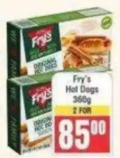 Frontline Fry's Hot Dogs offer