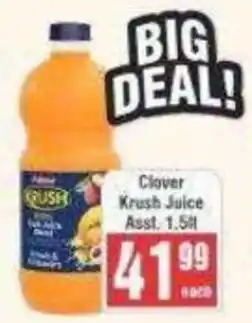Frontline Clover Krush Juice offer