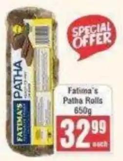 Frontline Fatima's Patha Rolls offer