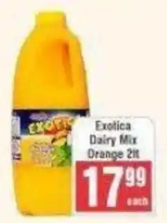 Frontline Exotica Dairy Mix Orange offer