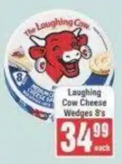 Frontline Laughing Cow Cheese Wedges 8's offer