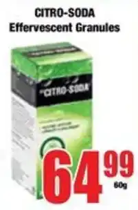 Boxer CITRO-SODA Effervescent Granules offer