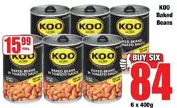 Boxer Koo Baked Beans offer