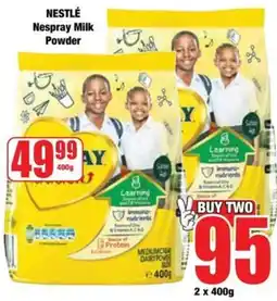 Boxer Nestlé Nespray Milk Powder offer