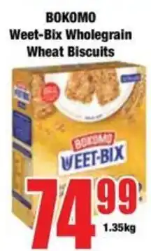 Boxer BOKOMO Weet-Bix Wholegrain Wheat Biscuits offer