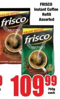 Boxer Frisco Instant Coffee Refill Assorted offer