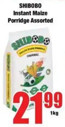 Boxer SHIBOBO Instant Maize Porridge Assorted offer