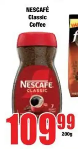 Boxer NESCAFÉ Classic Coffee offer