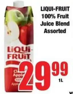 Boxer LIQUI-FRUIT 100% Fruit Juice Blend Assorted offer