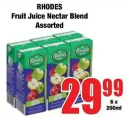 Boxer RHODES Fruit Juice Nectar Blend Assorted offer