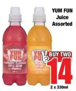Boxer YUM FUN Juice Assorted offer