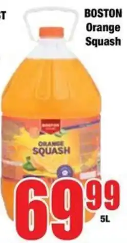 Boxer BOSTON Orange Squash offer