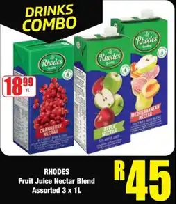 Boxer Rhodes Fruit Juice Nectar Blend Assorted offer