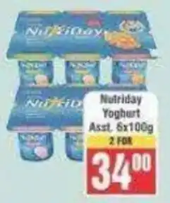 Frontline Nutriday Yoghurt offer
