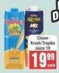 Frontline Clover Krush/Tropika Juice offer