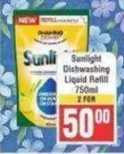 Frontline Sunlight Dishwashing Liquid Refill offer