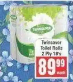 Frontline Twinsaver Toilet Rolls offer