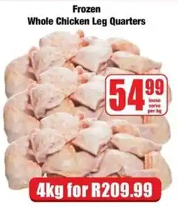 Boxer Frozen Whole Chicken Leg Quarters offer
