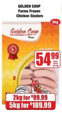 Boxer Golden Coop Farms Frozen Chicken Sizzlers offer