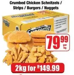 Boxer Supreme Crumbed Chicken Schnitzels / Strips / Burgers / Nuggets offer