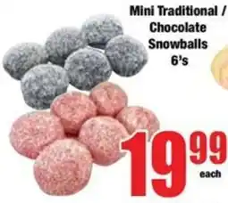 Boxer Mini Traditional / Chocolate Snowballs offer