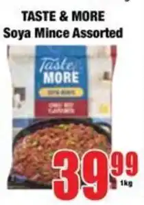 Boxer Taste More Soya Mince Assorted offer